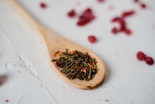 Load image into Gallery viewer, Loose Leaf Pomegranate Green Tea by Hidden Valley Crafts